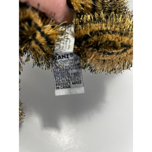 Ganz Webkinz Tiger HM032 Plush Orange, Black and White Stuffed Animal **No Code - Picture 5 of 7